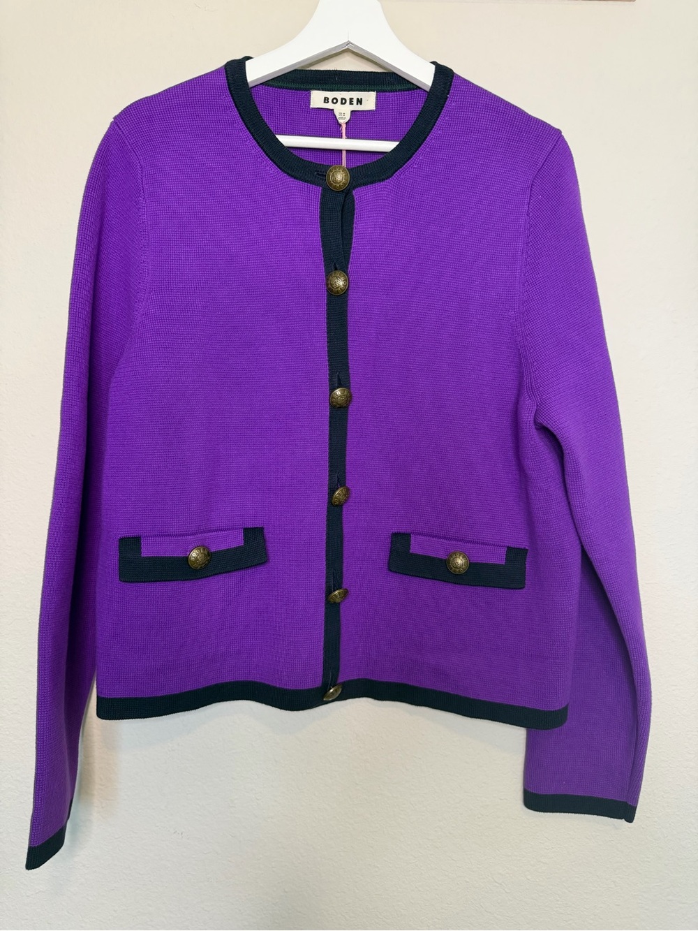 Boden Holly Knit Jacket Cardigan